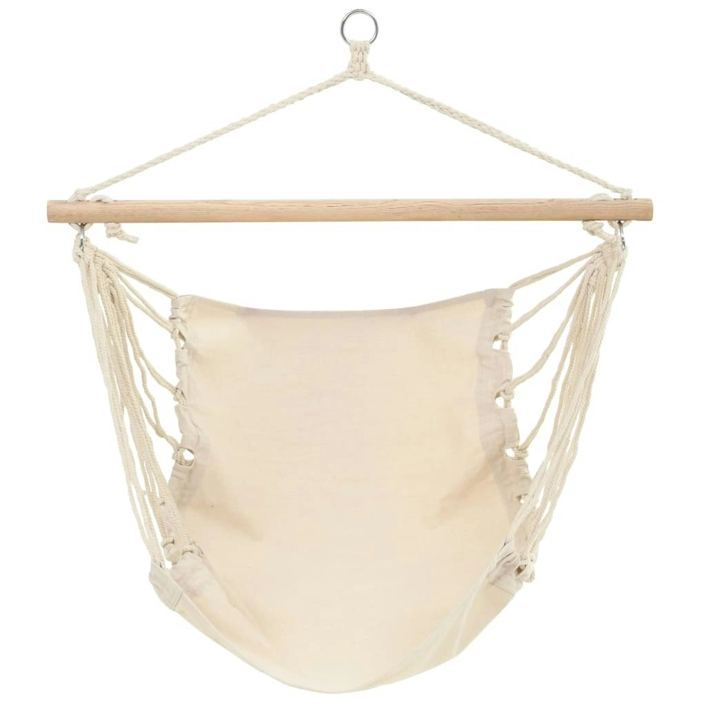 Hammock Chair Cream 100x80 cm 40353