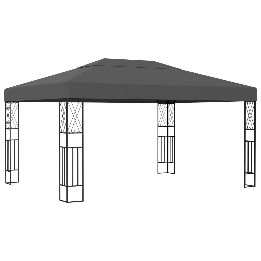 Gazebo 3x4 m Anthracite Fabric 48008