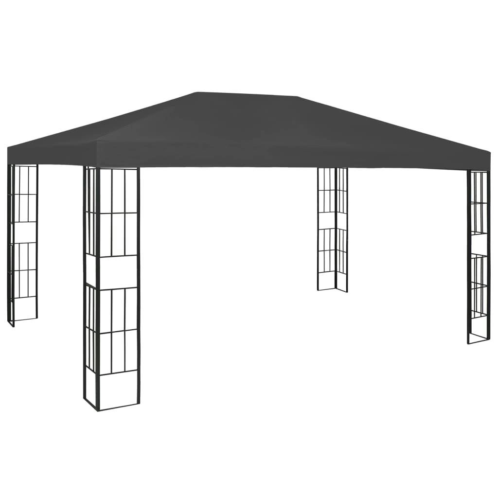 Gazebo 3x4 m Anthracite 47985