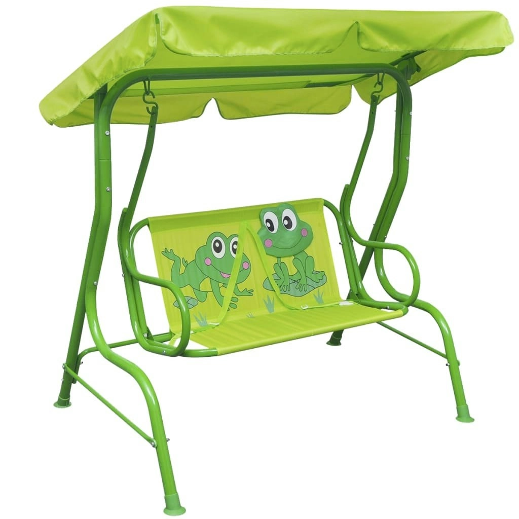 Kids Swing Seat Green 41841