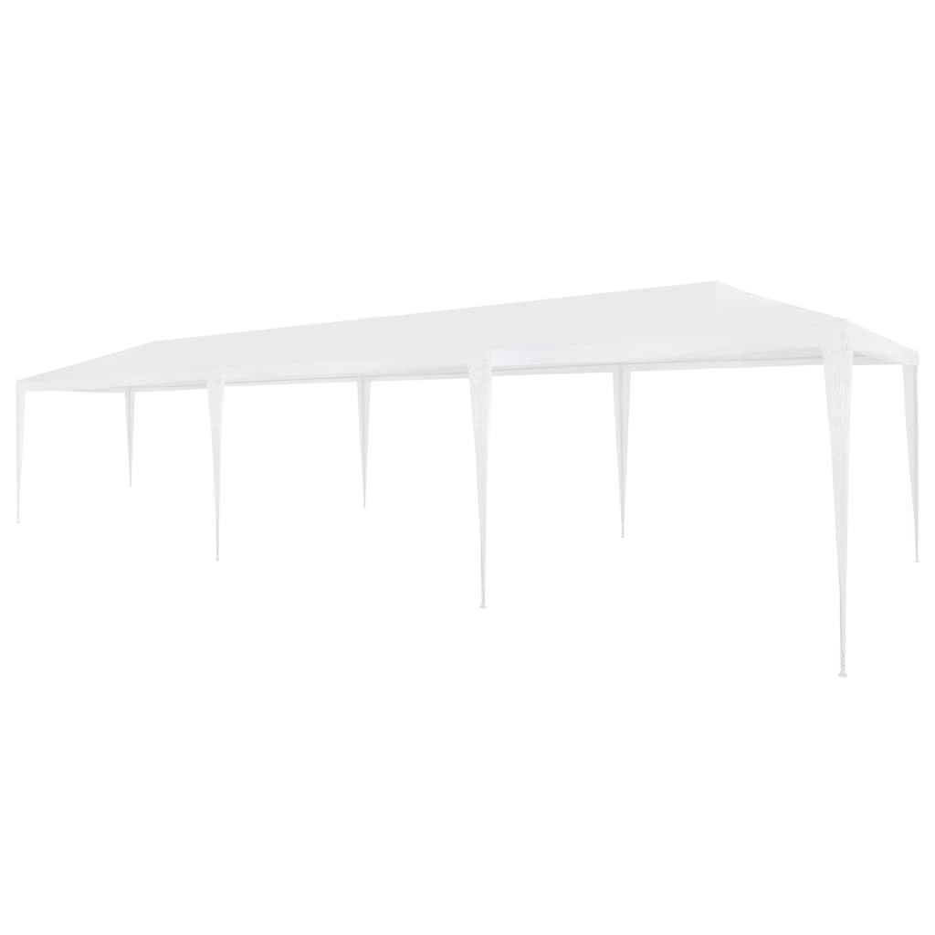 Party Tent 3x9 m PE White 45080