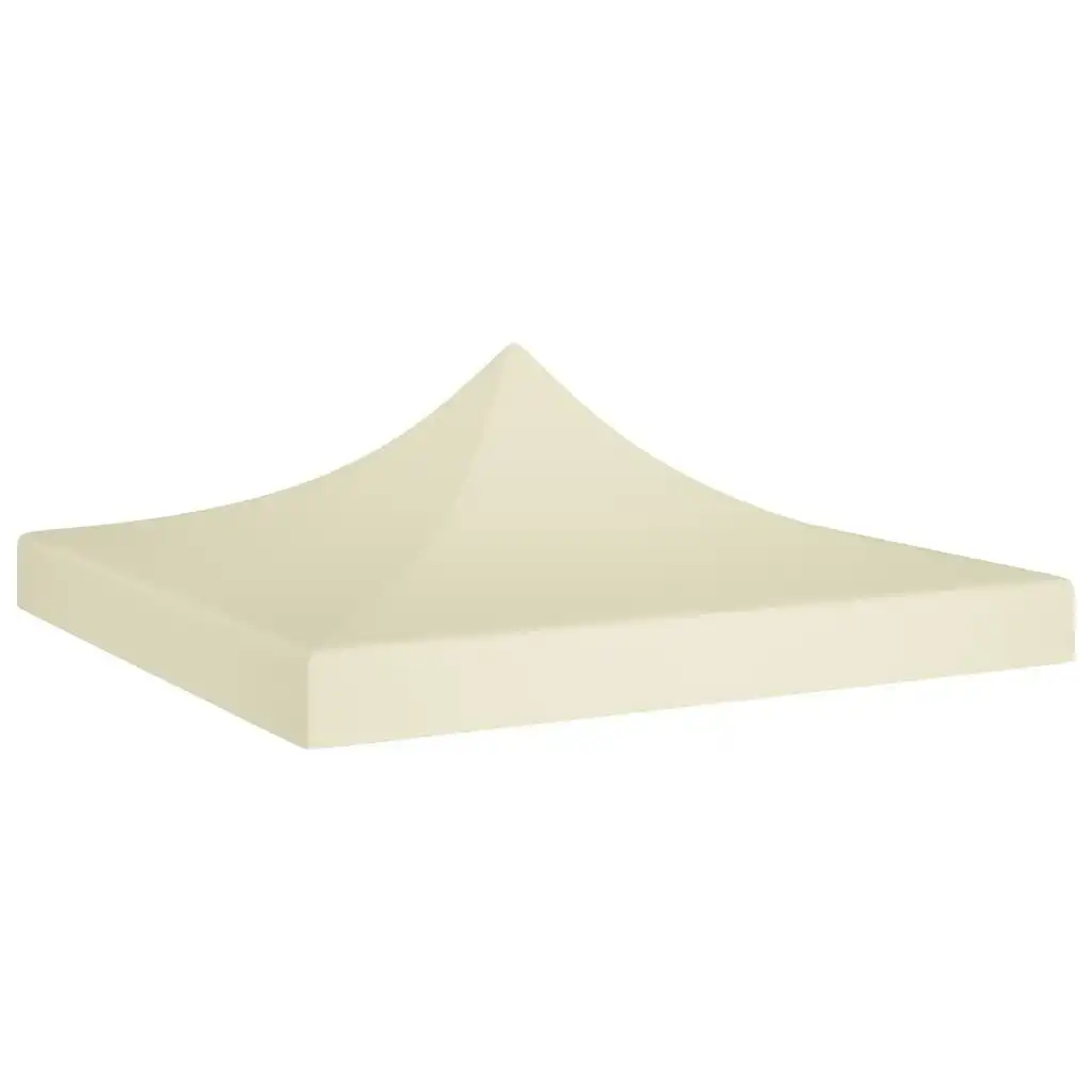 Party Tent Roof 2x2 m Cream 270 g/mÂ² 315336