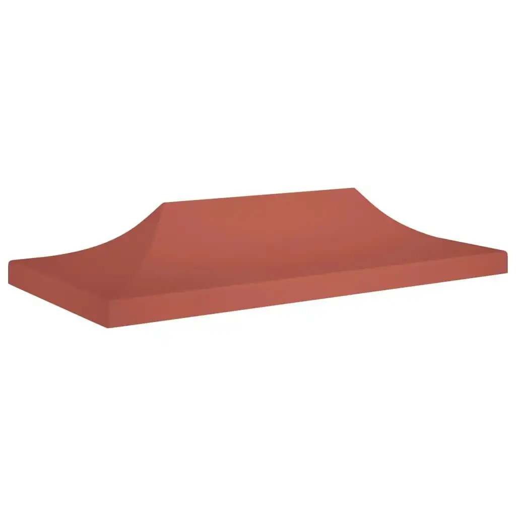 Party Tent Roof 6x3 m Terracotta 270 g/mÂ² 315333