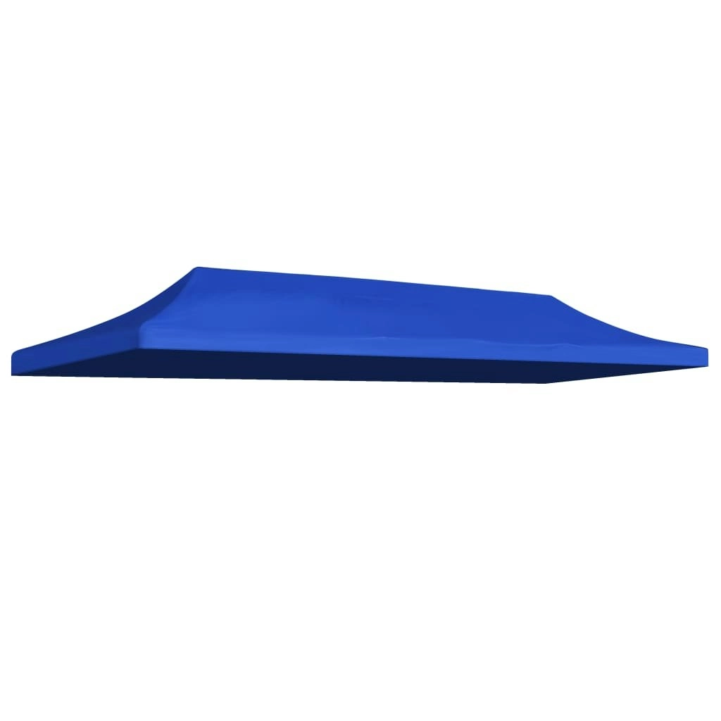 Party Tent Roof 3x6 m Blue 44987