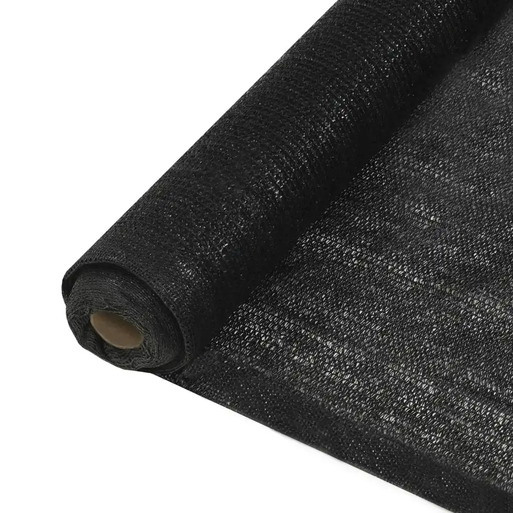 Privacy Net HDPE 1.5x10 m Black 45234