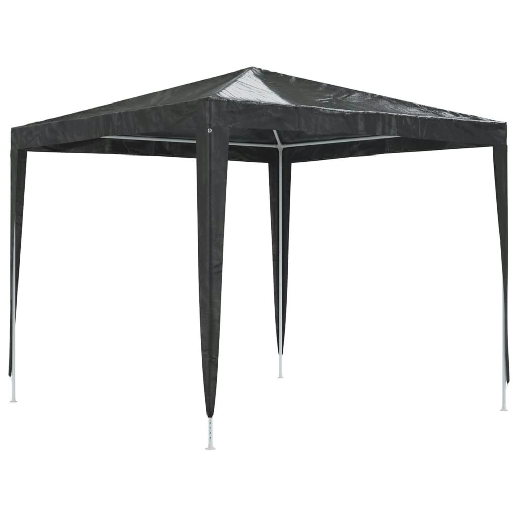 Professional Party Tent 2.5x2.5 m Anthracite 90 g/m?? 48507