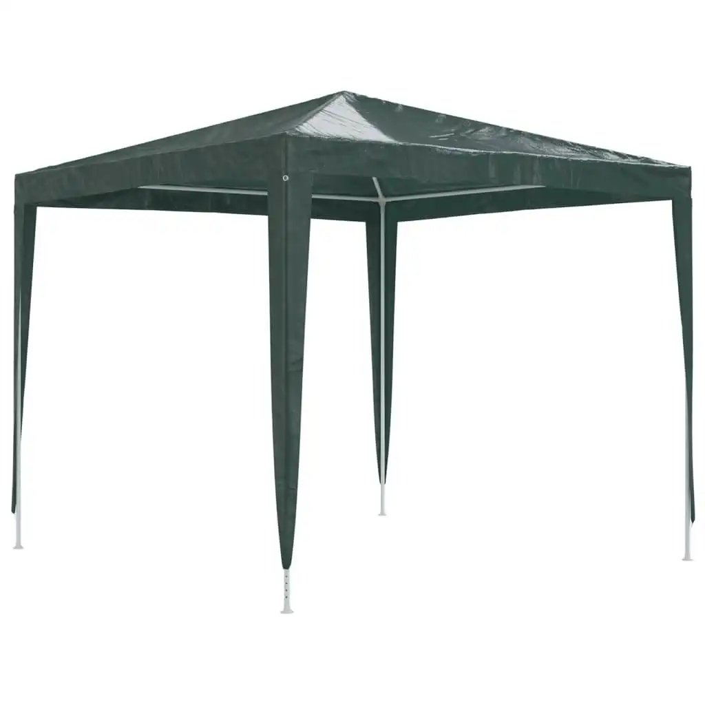 Professional Party Tent 2.5x2.5 m Green 90 g/mÂ² 48512