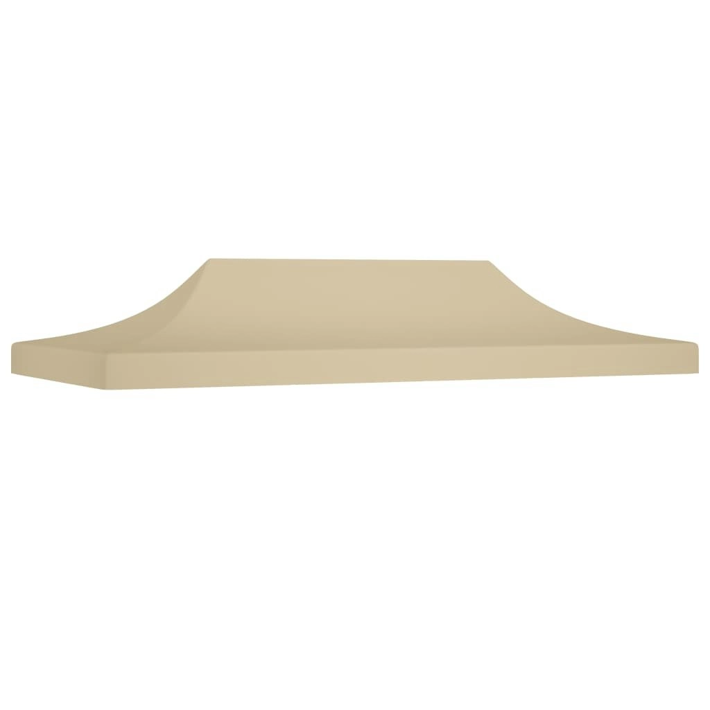 Party Tent Roof 6x3 m Beige 270 g/mÂ² 315327