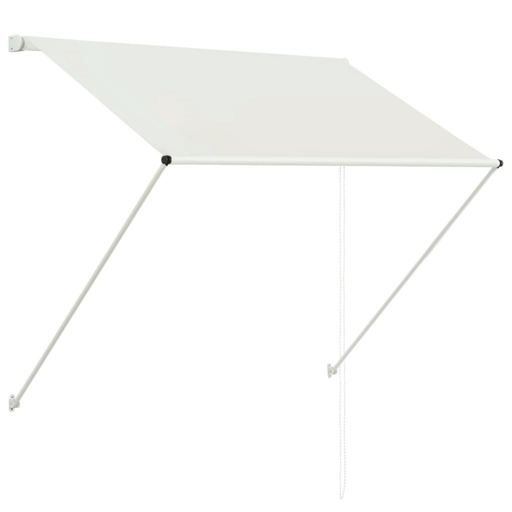 Retractable Awning 100x150 cm Cream 145892