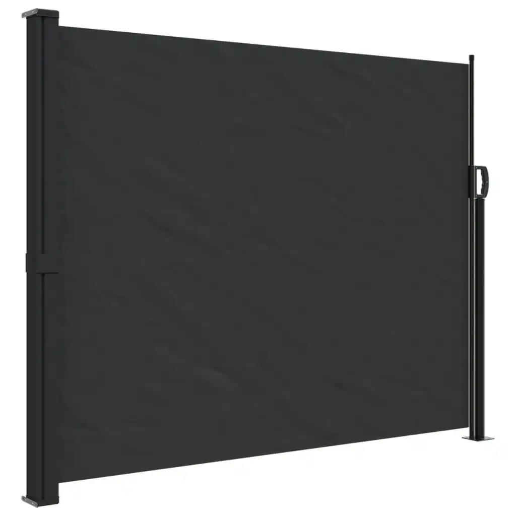 Retractable Side Awning Black 160x300 cm 4004309