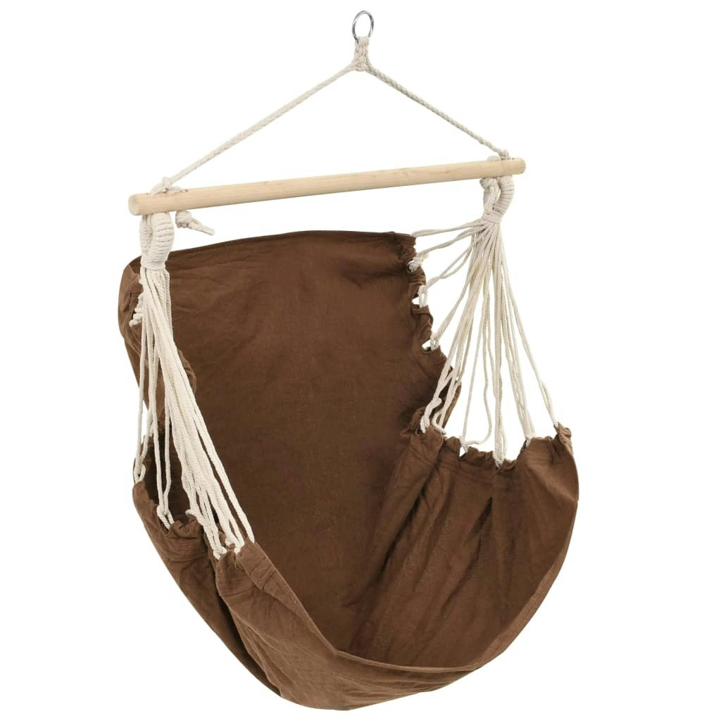 Swing Chair/Hammock Brown Large Fabric 40592