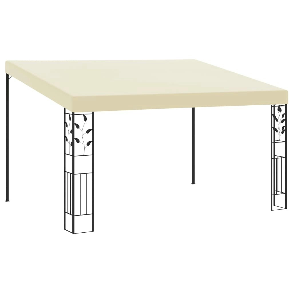 Wall-mounted Gazebo 4x3x2.5 m Cream 47998