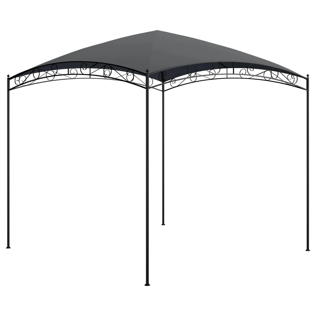 Gazebo 3x3x2.65 m Anthracite 180 g/m?? 313908