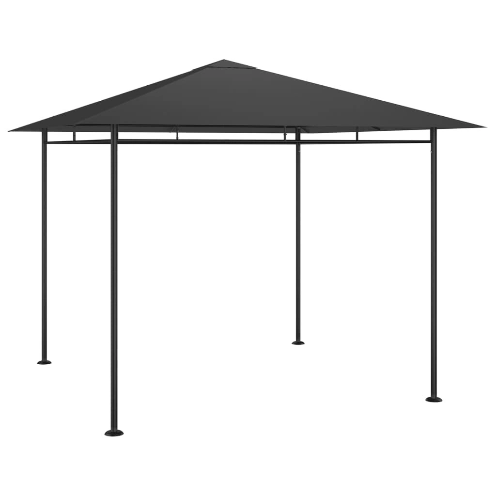 Gazebo 3x3x2.7 m Anthracite 180 g/m?? 313920