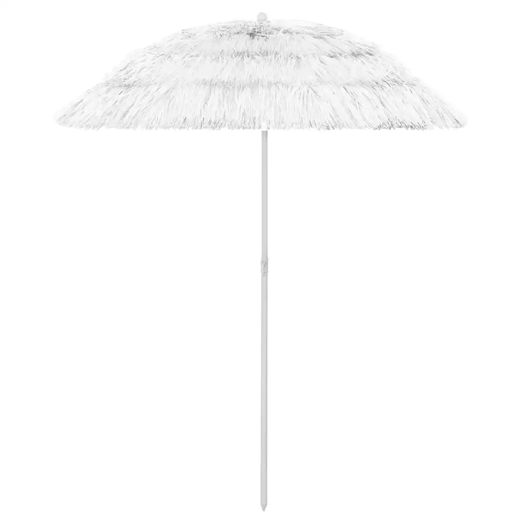 Hawaii Beach Umbrella White 180 cm 314700