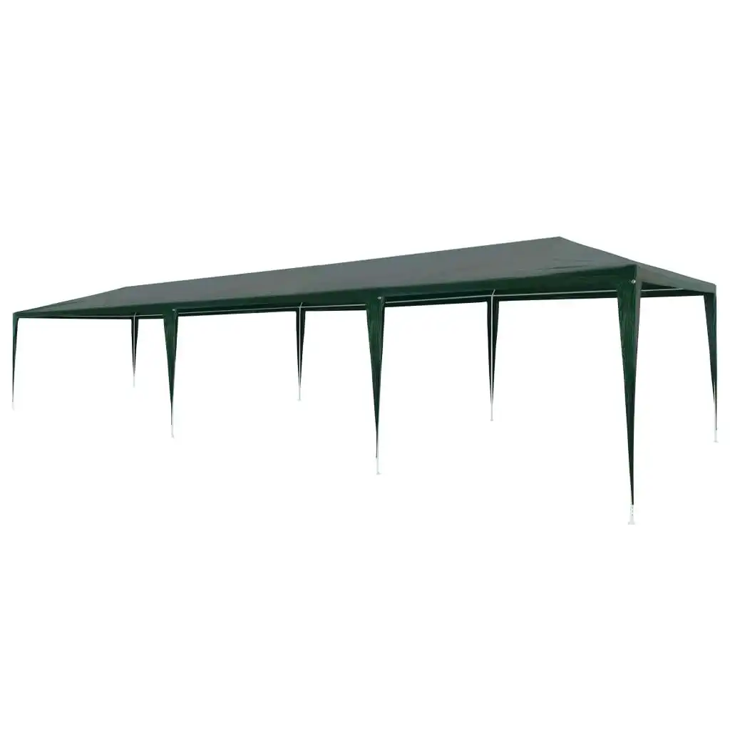 Party Tent 3x9 m PE Green 45094