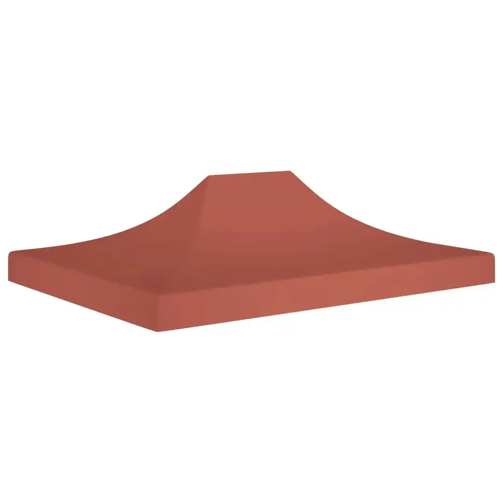 Party Tent Roof 4.5x3 m Terracotta 270 g/mÃ‚Â² 315372