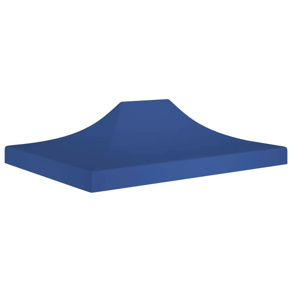 Party Tent Roof 4.5x3 m Blue 270 g/mÃ‚Â² 315363