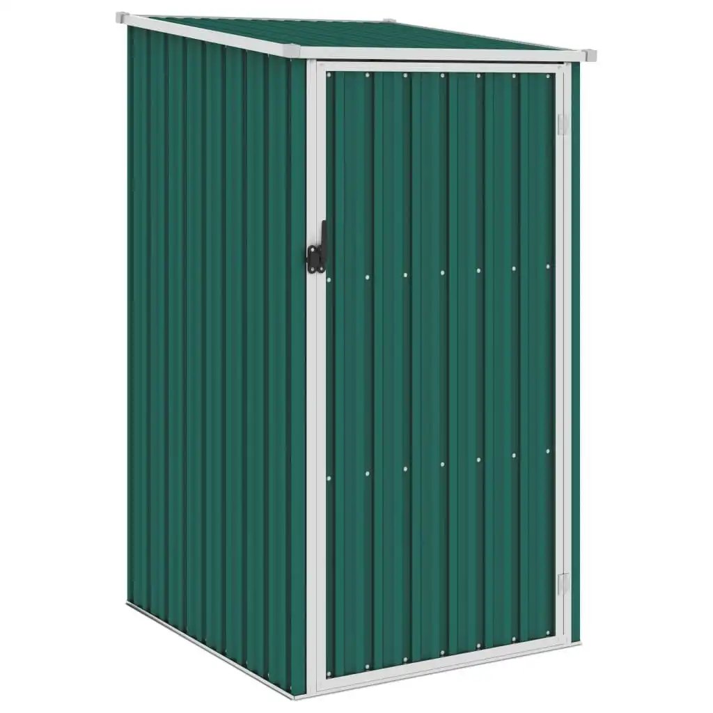 Garden Shed Green 87x98x159 cm Galvanised Steel 46289