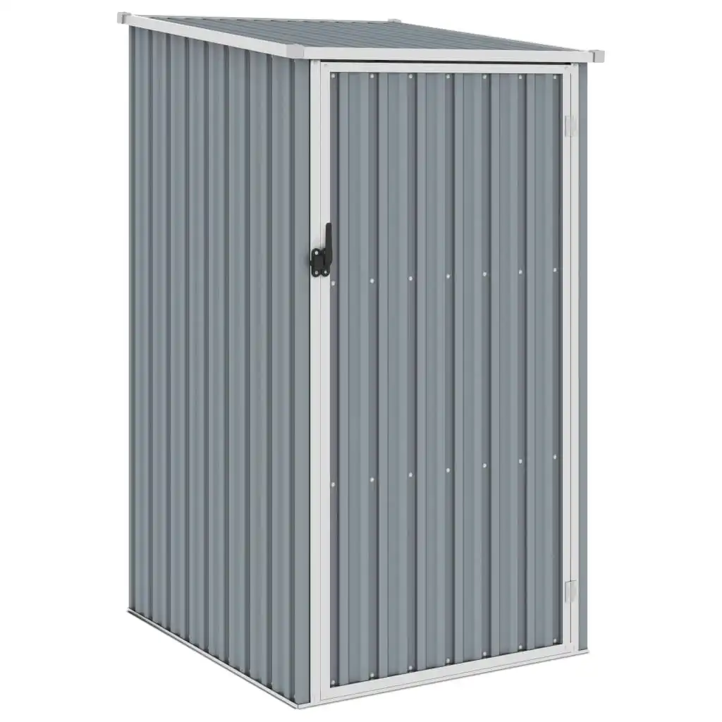 Garden Shed Grey 87x98x159 cm Galvanised Steel 46290