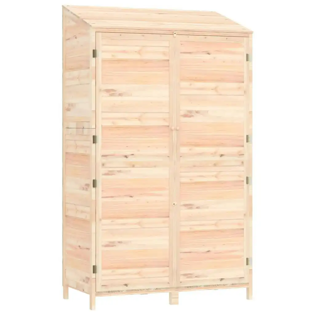 Garden Shed 102x52x174.5 cm Solid Wood Fir 152190