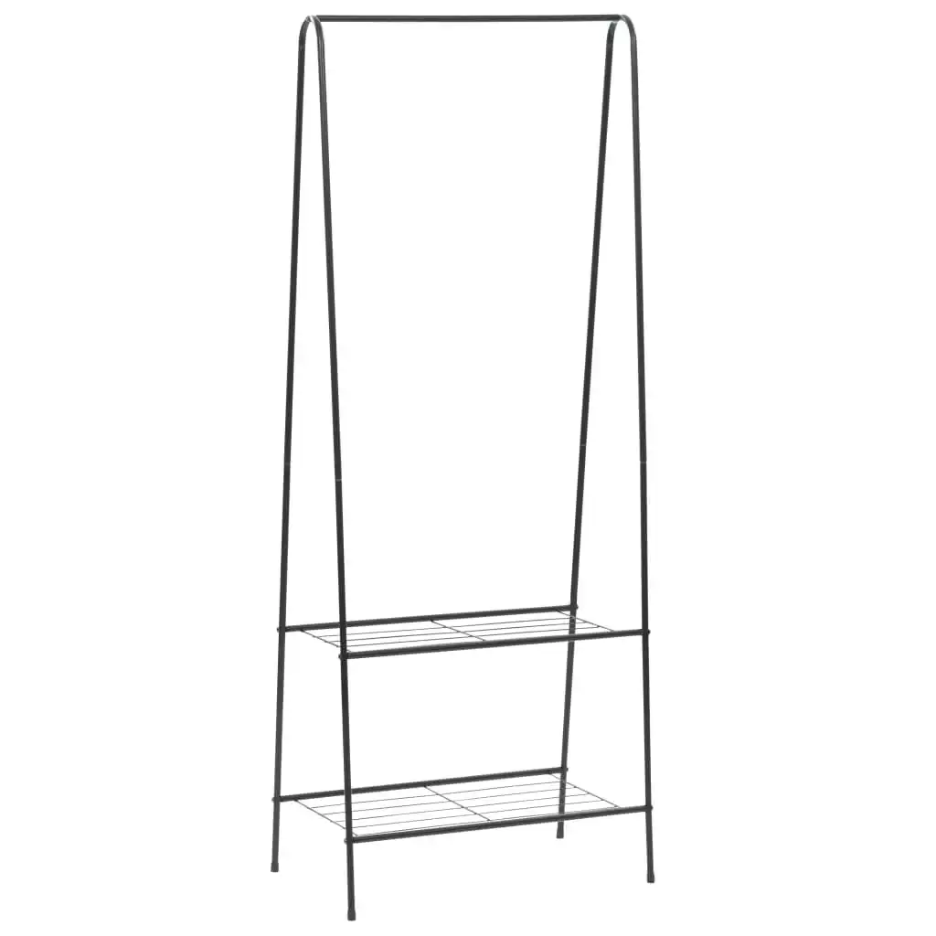 Clothes Rack 59x35x150 cm Black 246724