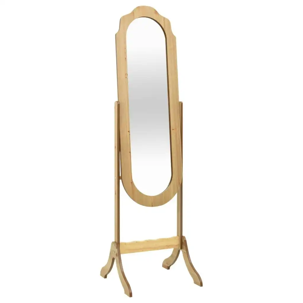 Free Standing Mirror 45.5x47.5x160 cm Engineered Wood 353905