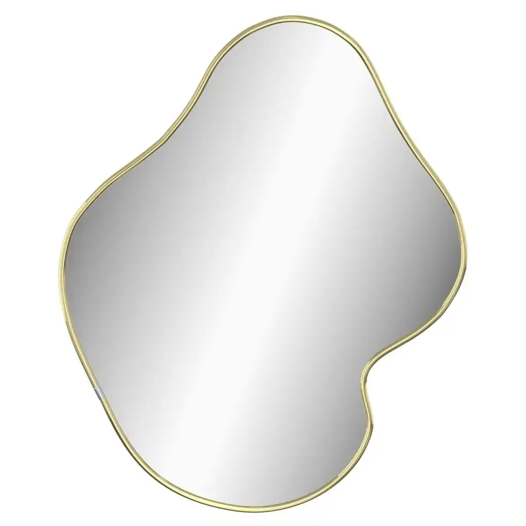 Wall Mirror Gold 60x50 cm 348272