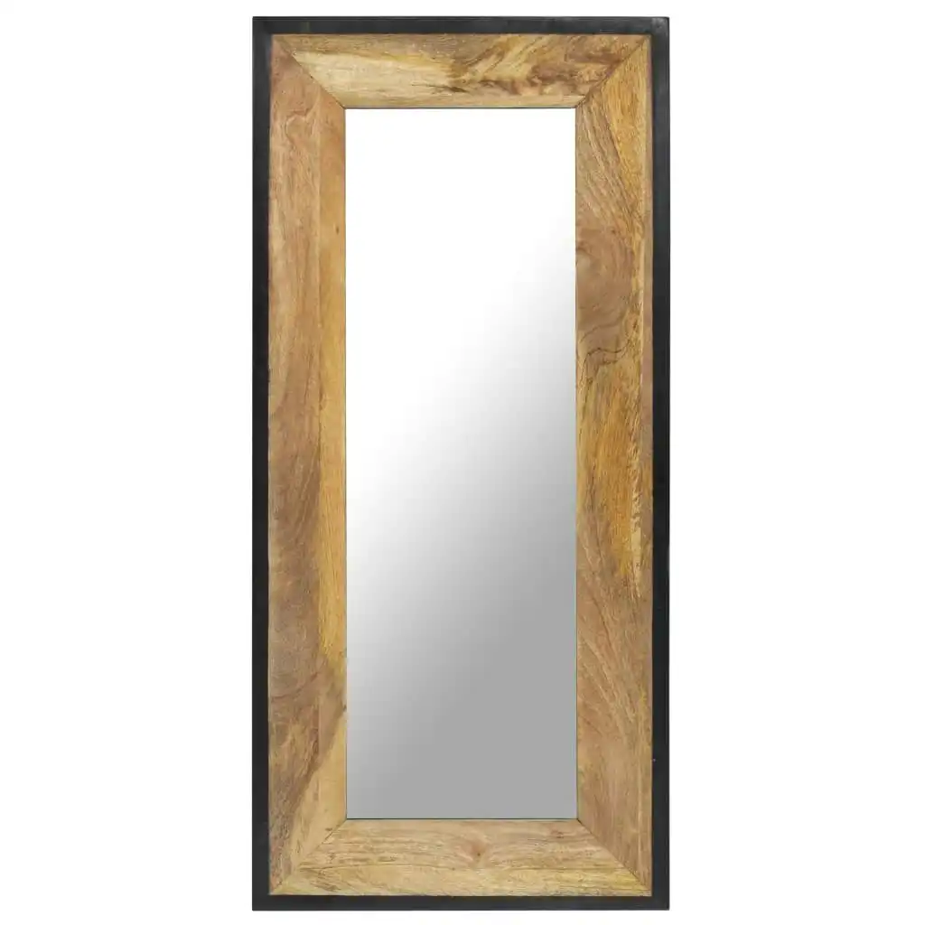 Mirror 110x50 cm Solid Mango Wood 321631