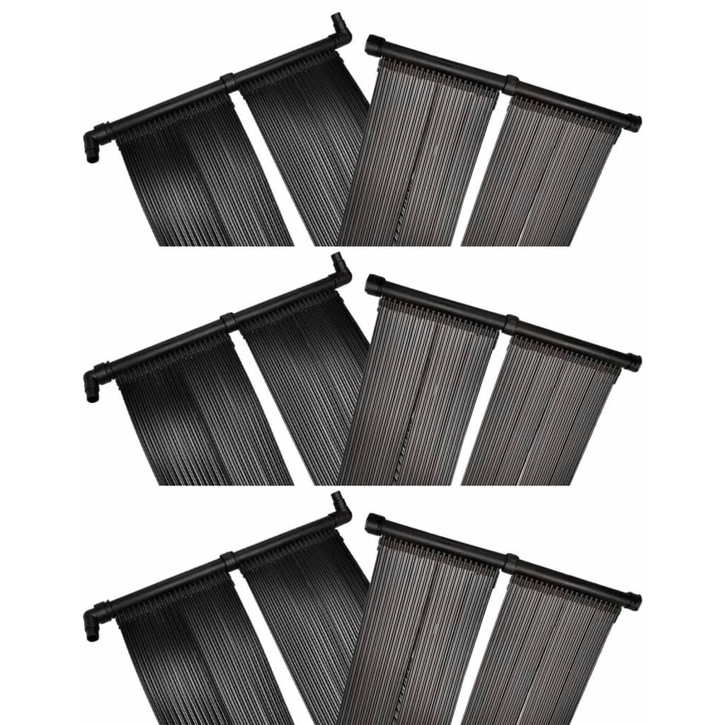 Solar Pool Heater Panel 6 pcs 80x620 cm 3079660