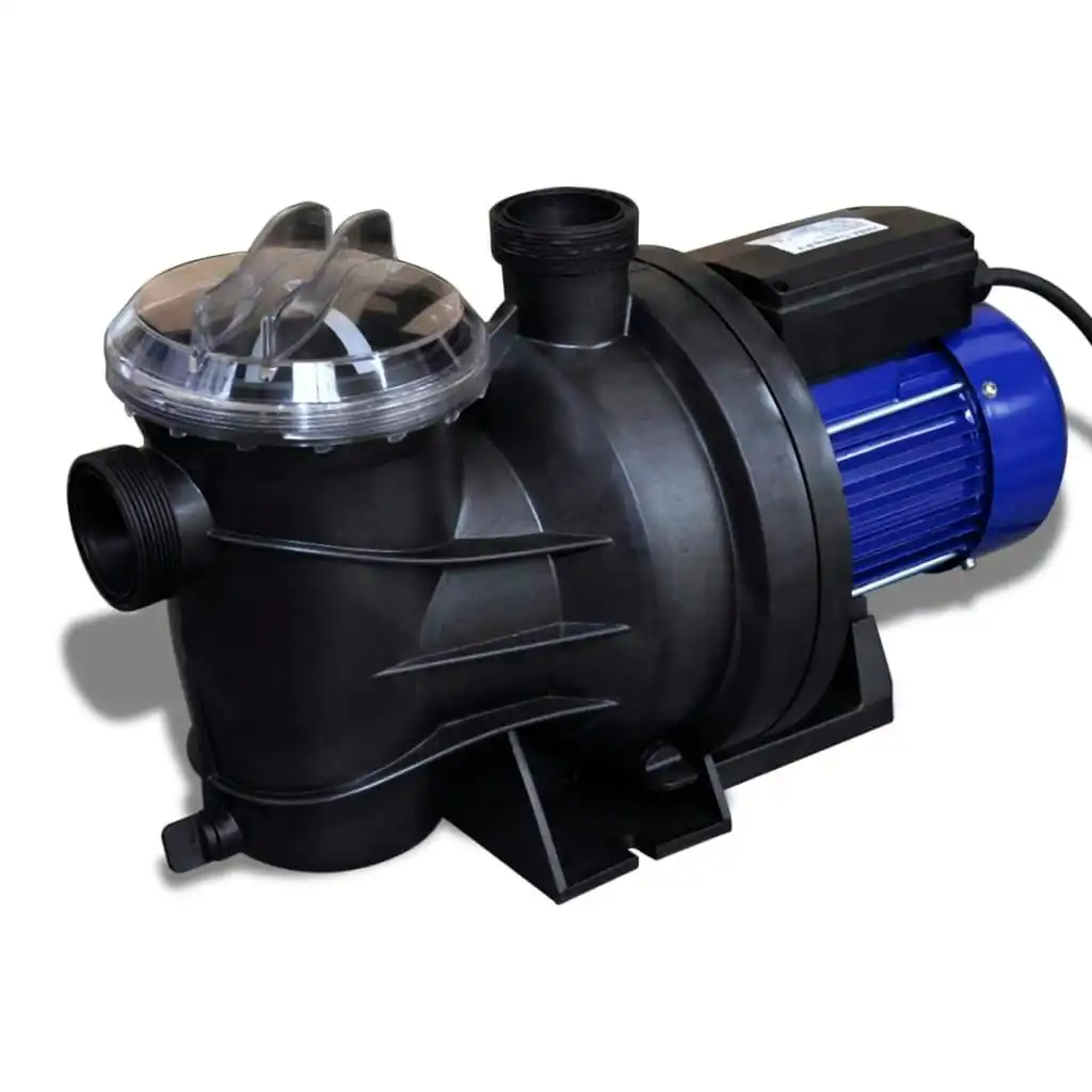 Swimming Pool Pump Electric 1200W Blue 90467