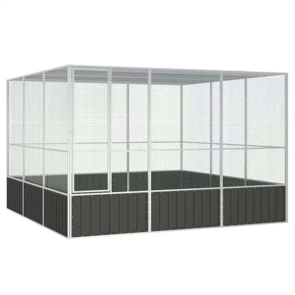 Bird Cage Anthracite 302.5x324.5x211.5 cm Galvanised Steel 171550