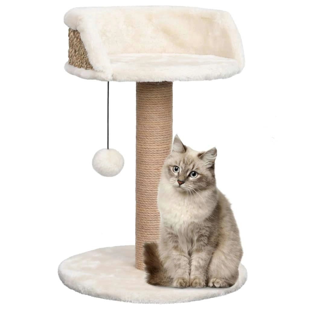 Cat Tree with Scratching Post 49 cm Seagrass 170969