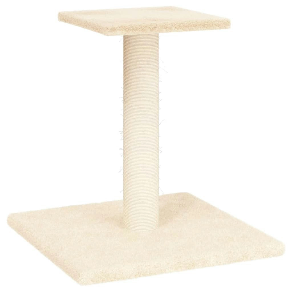 Cat Scratching Post with Platform Cream 38 cm 171735