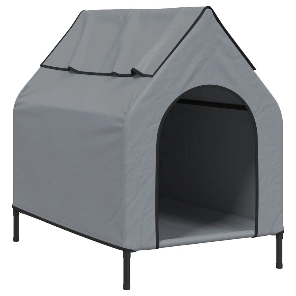 Dog House Anthracite Oxford Fabric and Steel 172591