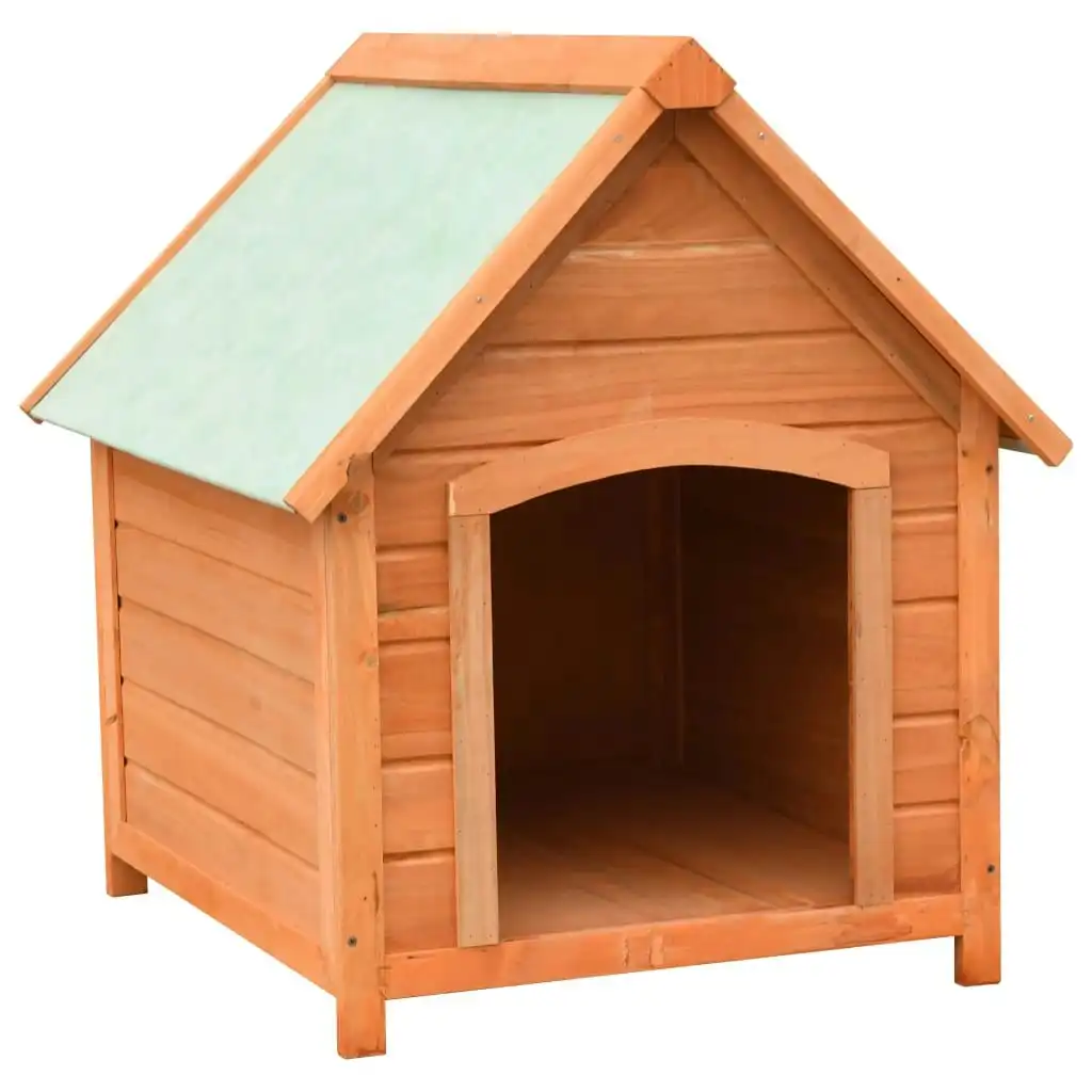 Dog House Solid Pine & Fir Wood 72x85x82 cm 170639