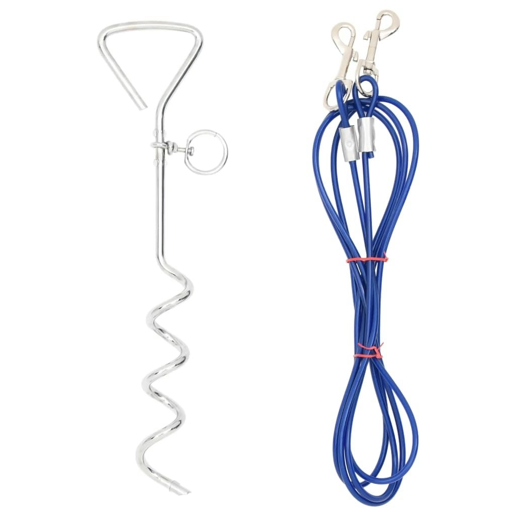 Dog Tie Out Cable with Ground Stake 3 m 4003379