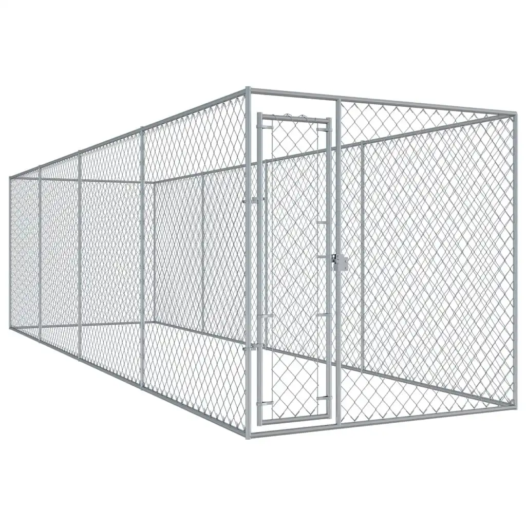 Outdoor Dog Kennel 760x192x185 cm 145030