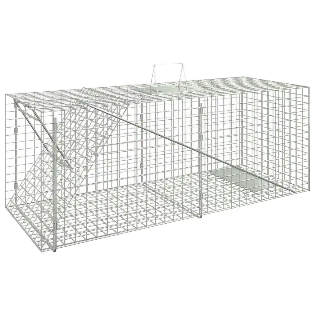 Animal Trap 64.5x25x26.5 cm Galvanised Iron 154933