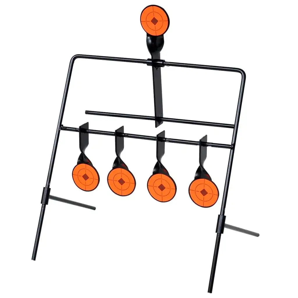 Auto Reset Rotating Shooting Target with 4 + 1 Targets 90830