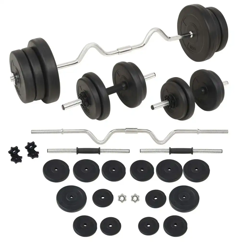 Barbell and Dumbbell Set 60 kg 91403