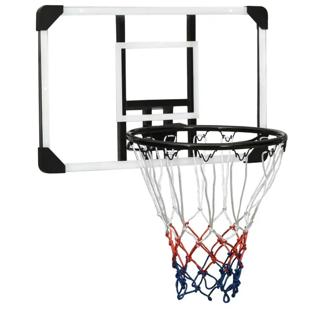 Basketball Backboard Transparent 71x45x2.5 cm Polycarbonate 93670