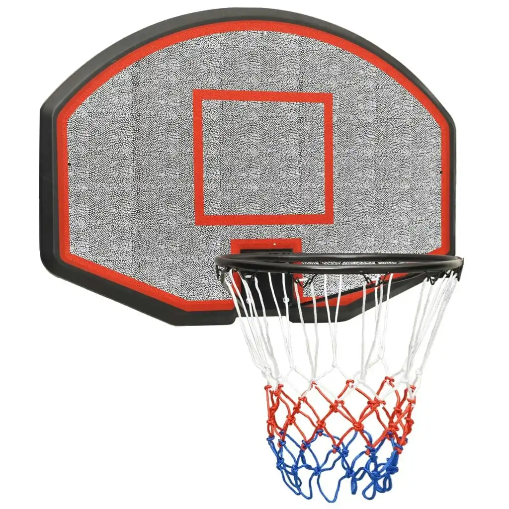 Basketball Backboard Black 71x45x2 cm Polyethene 93667