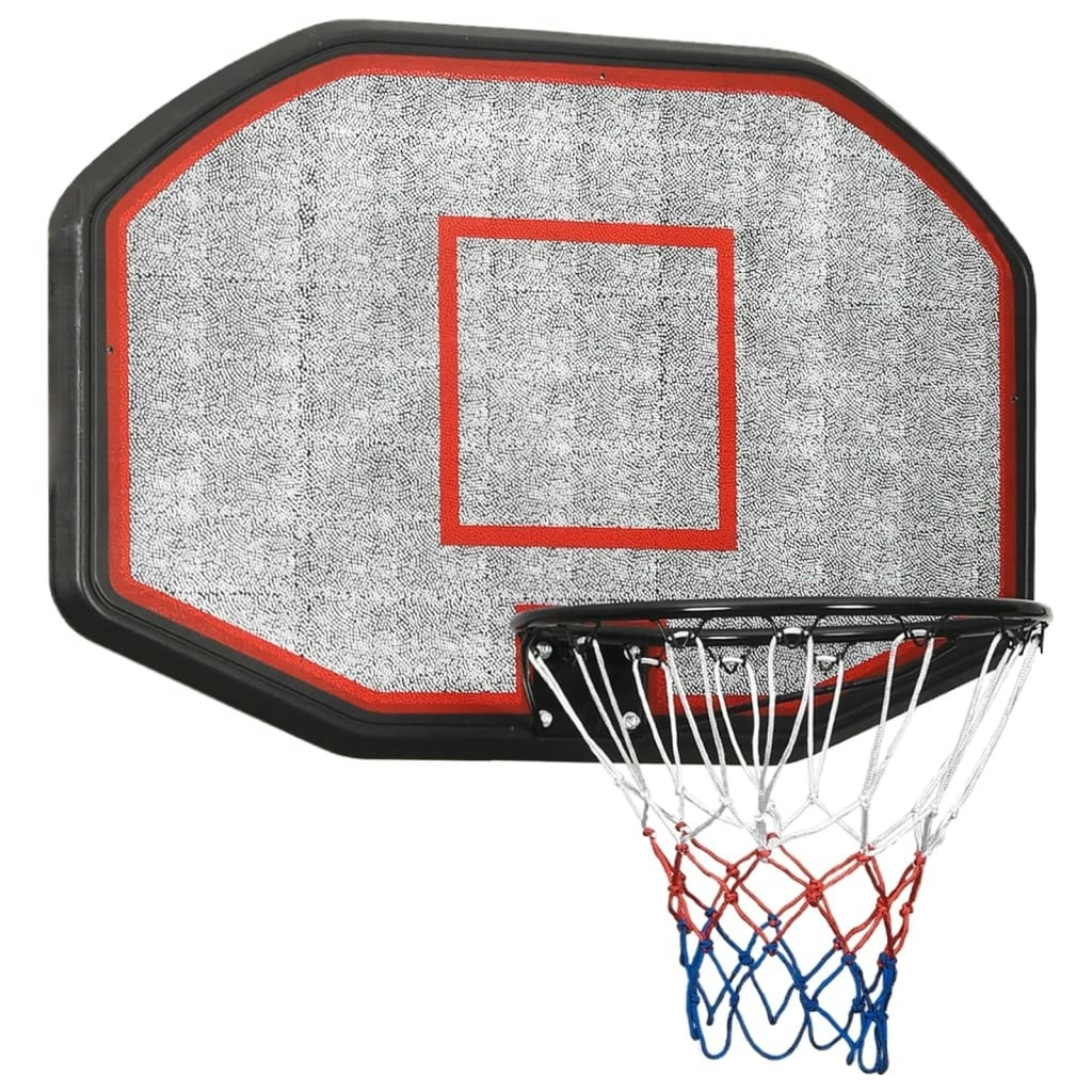 Basketball Backboard Black 109x71x3 cm Polyethene 93665