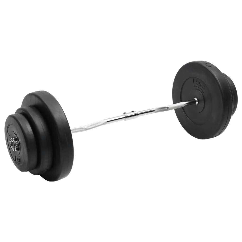 Curl Barbell with Plates 60 kg 3145018