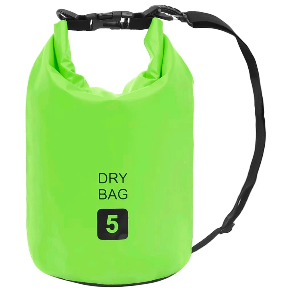 Dry Bag Green 5 L PVC 92779