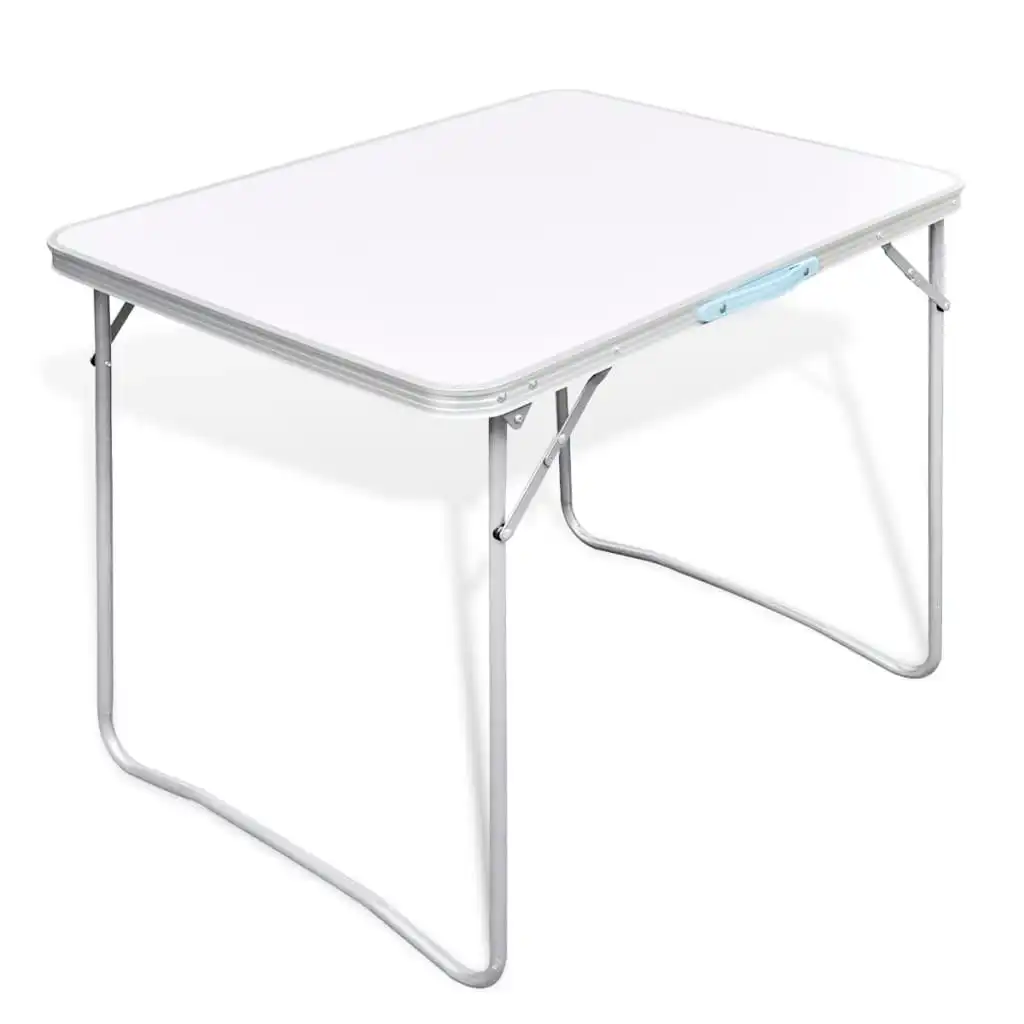 Foldable Camping Table with Metal Frame 80 x 60 cm 41324