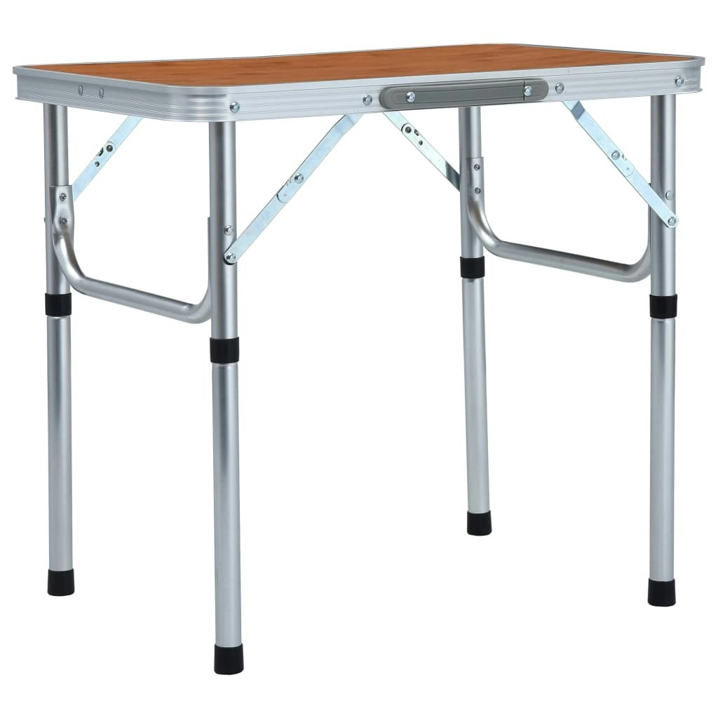 Folding Camping Table Aluminium 60x45 cm 48179