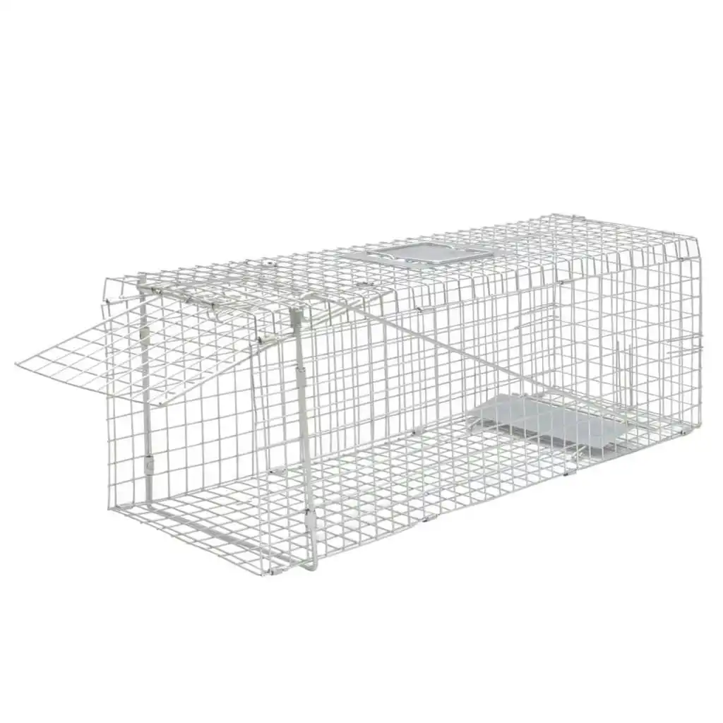 Galvanised Live Trap 80 cm 170237