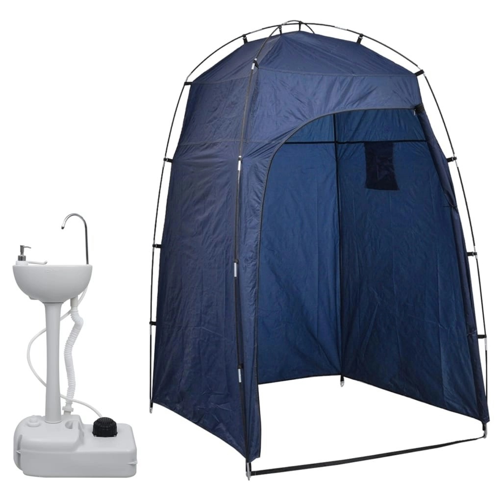 Portable Camping Handwash Stand with Tent 20 L 3081893